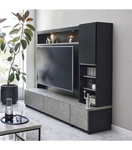 Amazon｜テレビ台 伸縮 角度自由 幅105～198cm 耐荷重30kg ローボード